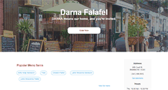 Desktop Screenshot of darnafalafel.com